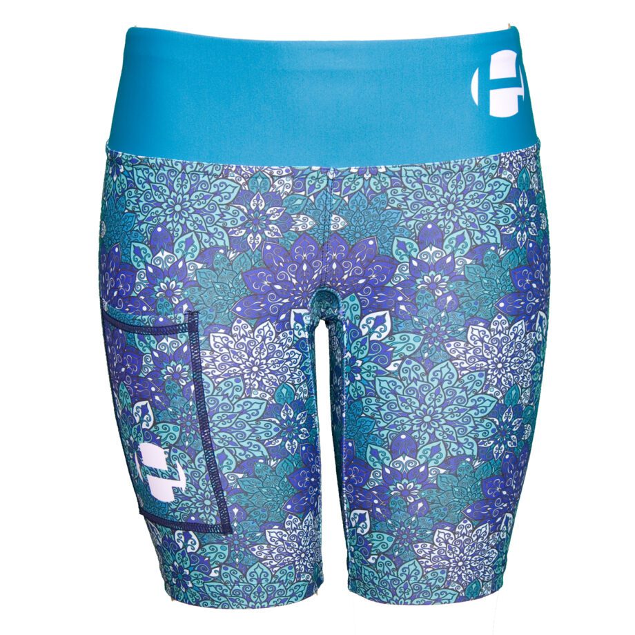 Purple Paisley Short Pants (WRS) | Hera Sportswear