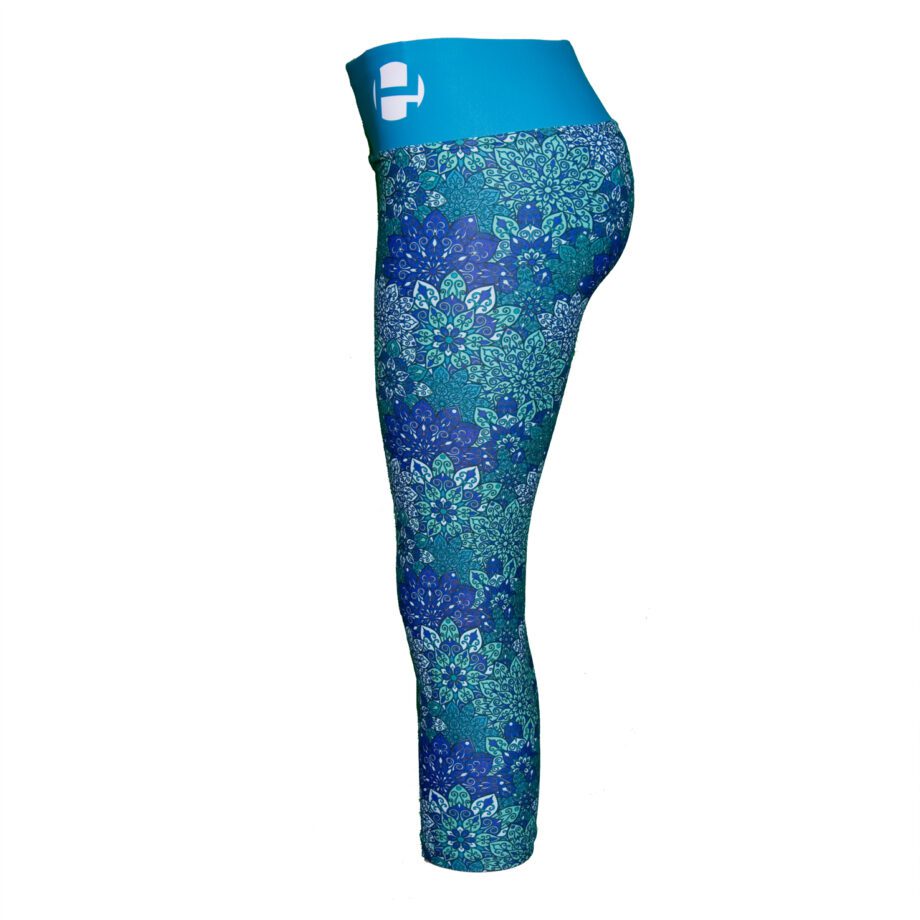 Purple Paisley 3/4 Pants (WTQT) | Hera Sportswear